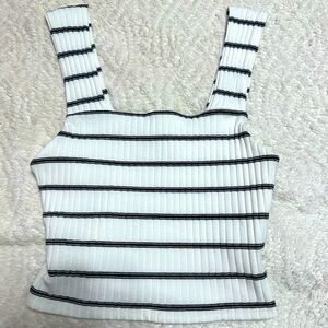 American Eagle Black and White Tank top